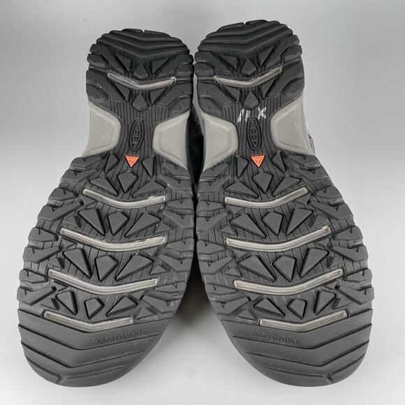 Keen Targhee III Men’s Size 12 Gray Leather Slip On Outdoor Hiking Sandal Casual - Picture 5 of 9